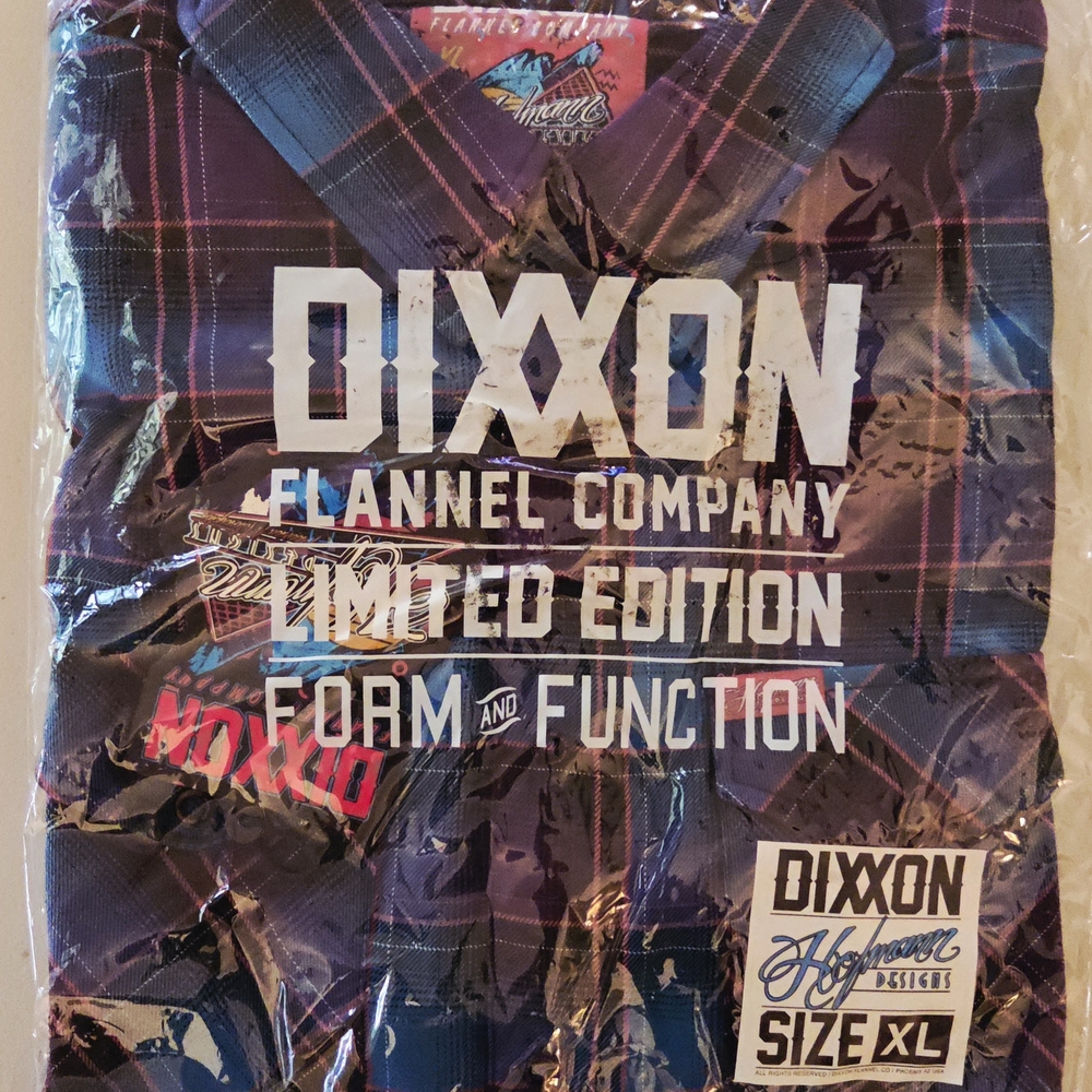 DIXXON Hoffman Designs Limited Edition Flannel --- Mens XL